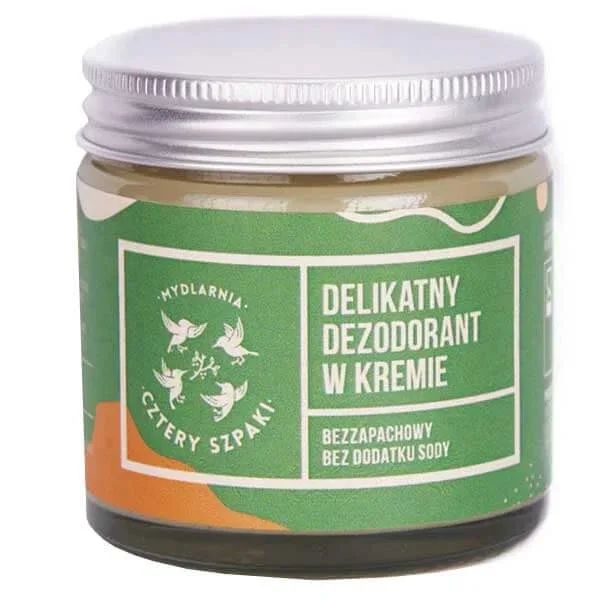 Cztery Szpaki, Deodorant delicat în cremă, 60 ml — preț și oferte