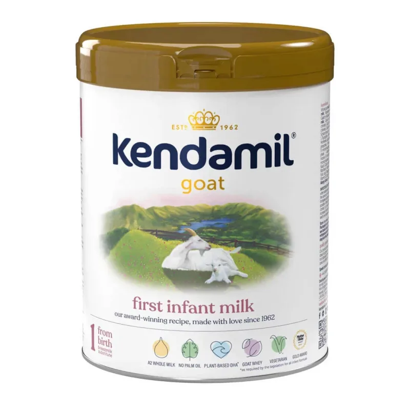 Lapte pentru sugari pe bază de lapte de capră Kendamil Goat 1, de la naștere, 800 g, Kendal Nutricare Ltd. — preț și oferte