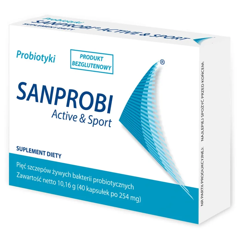 Sanprobi Active &amp; Sport, 40 capsule — preț și oferte