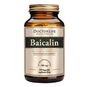 Doctor Life, Baicalin, Baicaline, Baical Thyroid, extract 500 mg, 100 capsule