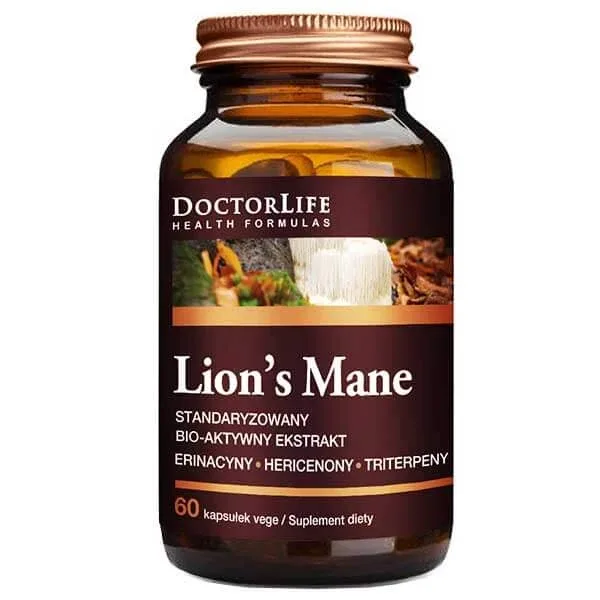 Doctor Life Crin de leu, 60 capsule — preț și oferte