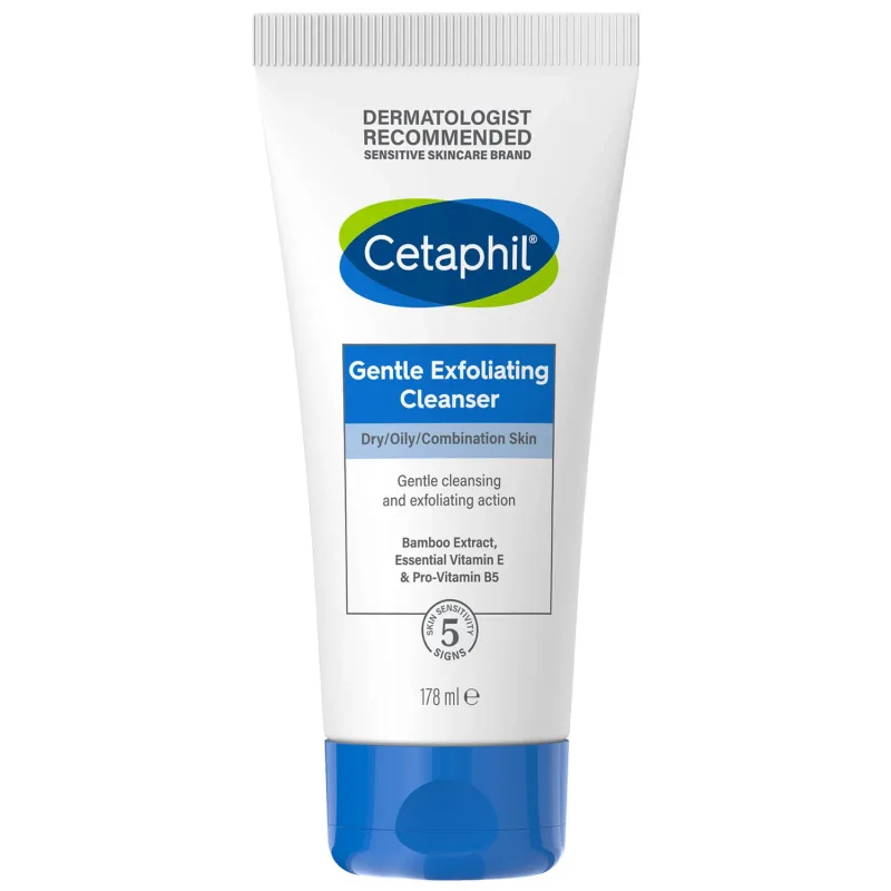 Cetaphil, Gel de curățare delicată a feței cu peeling, 178 ml — preț și oferte