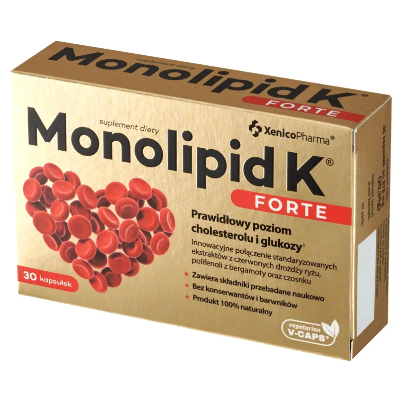 Monolipid K Forte, 30 capsule — preț și oferte