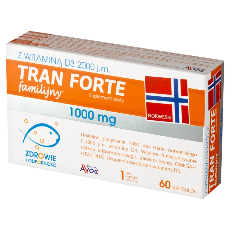 Avec Pharma Tran Tran Familijny Forte, 60 capsule — preț și oferte