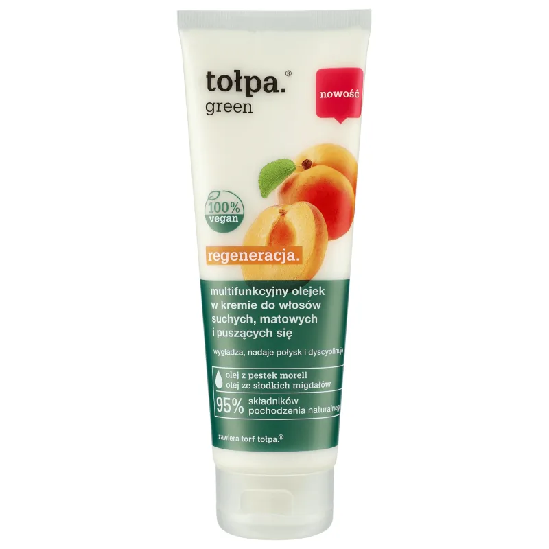 Tolpa Green Regeneration, ulei multifuncțional în cremă pentru păr uscat, tern și creț, 125 ml — preț și oferte