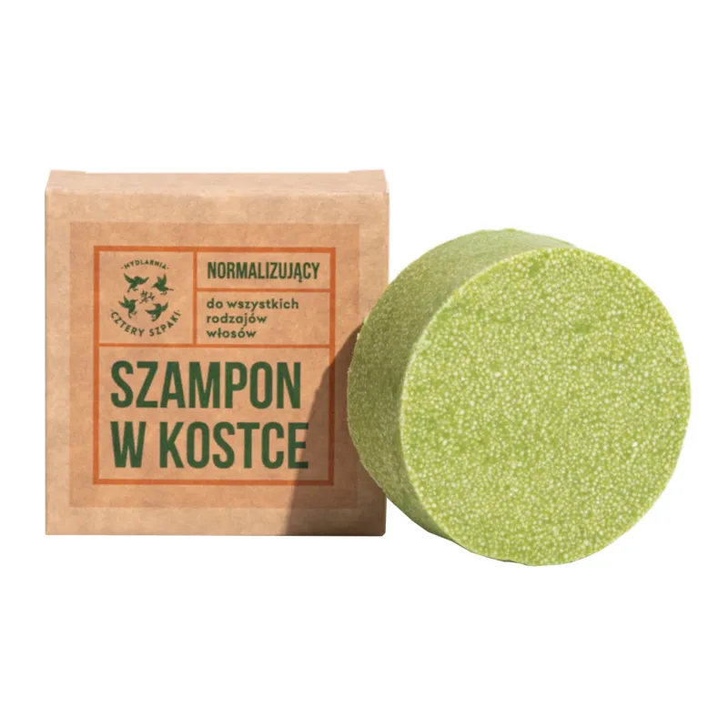 Cztery Szpaki, șampon de păr normalizator în bară, rozmarin și mandarină, 75 g — preț și oferte