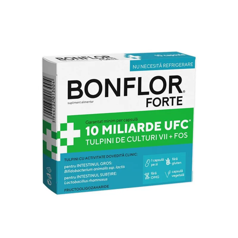 Bonflor Forte, 10 capsule, Fiterman Pharma — preț și oferte
