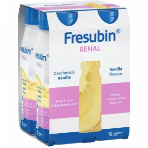 Fresubin Renal băutură nutritivă cu aromă de vanilie, 4x200 ml, Fresenius Kabi