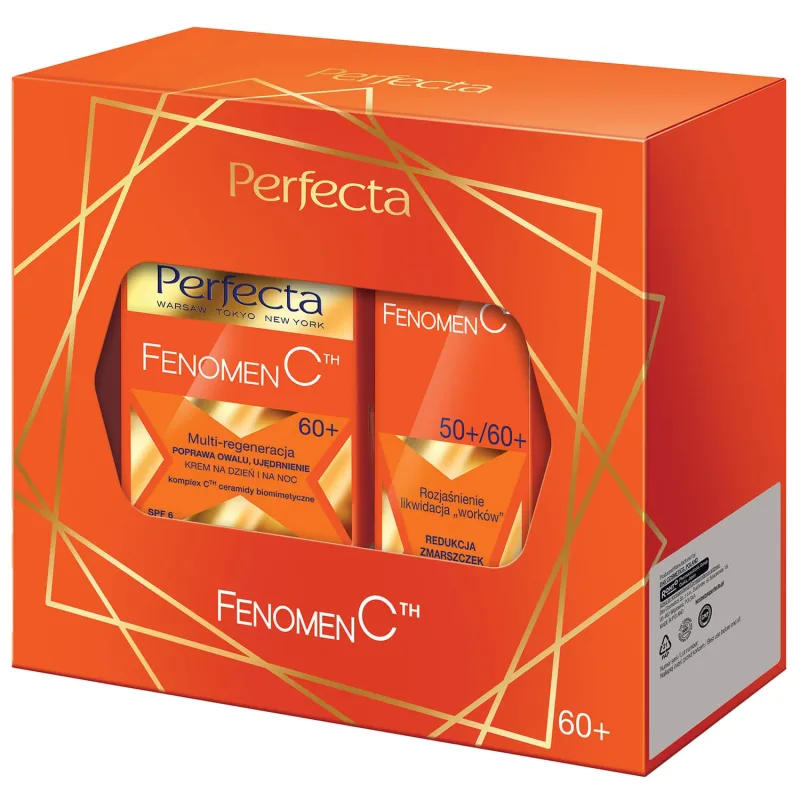 Set Perfecta Fenomen C 60+, cremă de zi și de noapte, 50 ml + cremă de ochi, 15 ml — preț și oferte