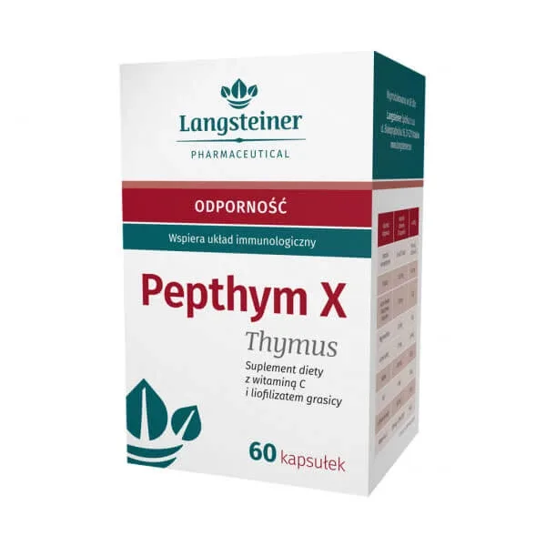 Langsteiner Pepthym X Thymus, 60 capsule — preț și oferte