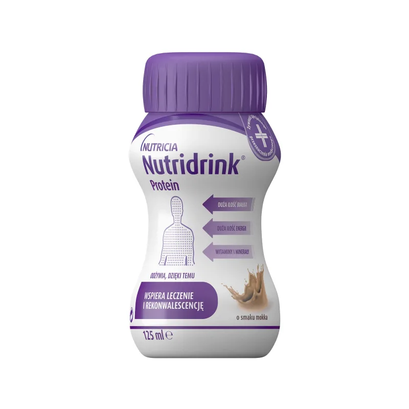 Nutridrink Protein, supliment nutritiv, aromă de moca, 4 x 125 ml NUTRICIA — preț și oferte
