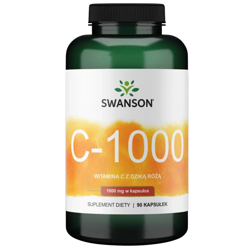 Swanson C, vitamina C 1000 mg cu măceșe, 90 capsule — preț și oferte