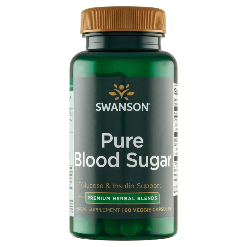 Swanson Pure Blood Sugar, 60 capsule vegetariene — preț și oferte