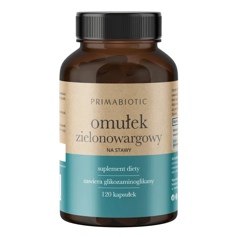 Primabiotic Midia cu buze verzi pentru articulații, 120 capsule — preț și oferte