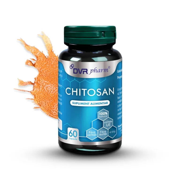 Chitosan x60cps (DVRPharm) — preț și oferte