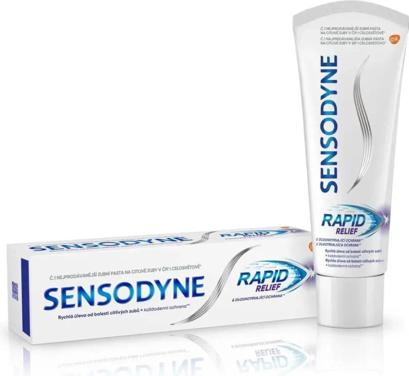 Sensodyne Rapid 1x75 ml, pastă de dinți pentru dureri de dinți sensibili — preț și oferte