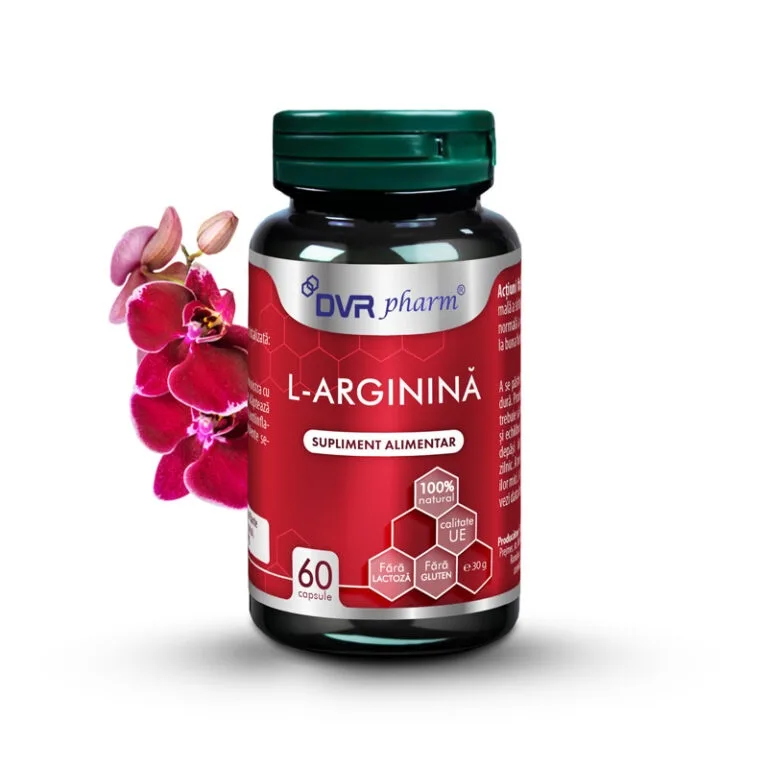 L-Arginina x60cps (DVRPharm) — preț și oferte