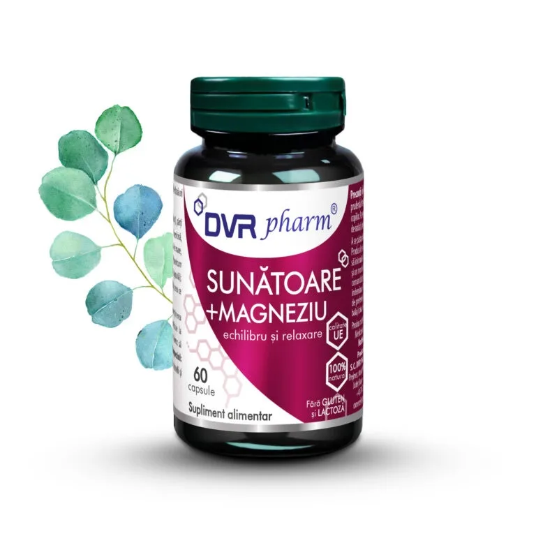 Sunatoare + Magneziu x60cps (DVRPharm) — preț și oferte