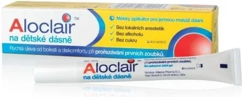 Aloclair pentru gingiile copiilor 1×10 ml, gel oral pentru dentiție Ambitas — preț și oferte