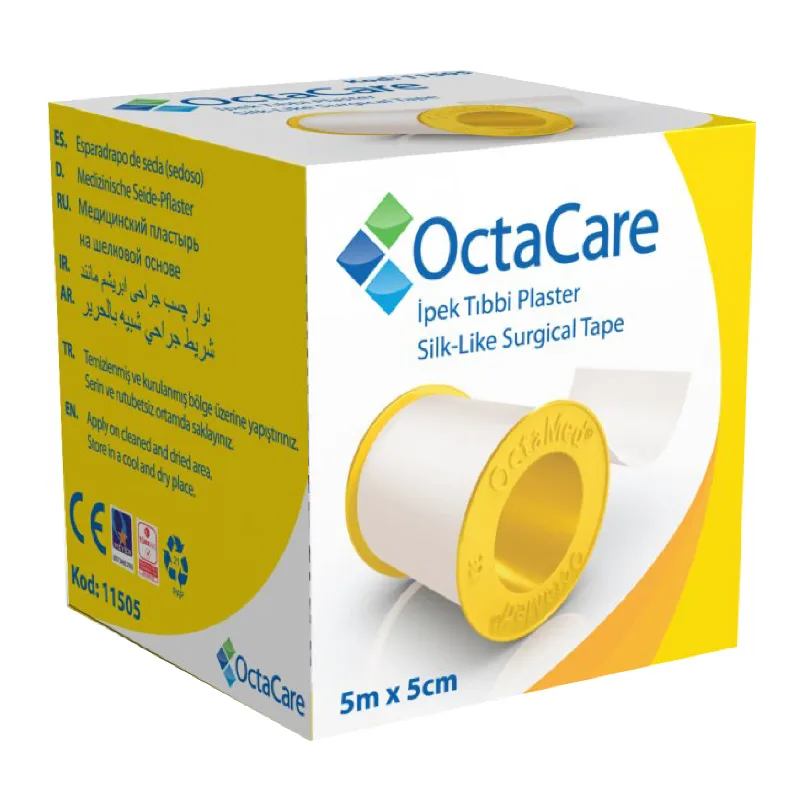 Banda adeziva matase OctaCare, 5 m*5 m, Octamed OCTAMED SAGLIK — preț și oferte