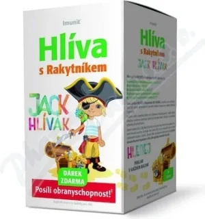 Imunit HLIVA cu Buckthorn de mare pentru copii JACK'S HEAD 1×30 tbl + cadou