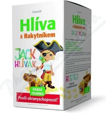 Imunit HLIVA cu Buckthorn de mare pentru copii JACK'S HEAD 1×30 tbl + cadou — preț și oferte