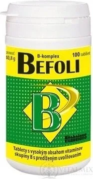 Vitabalans BEFOLI 1×100 tbl, supliment alimentar