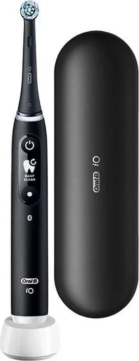 Periuță de dinți electrică Oral B iO Series 6 Black 1×1, periuță de dinți electrică