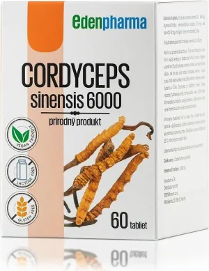 EDENPharma CORDYCEPS sinensis 6000 1×60 tbl, supliment alimentar