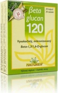 NATURES Betaglucan 120+ 1×30 cps, supliment alimentar — preț și oferte