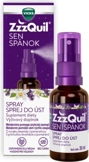 ZzzQuil®SPÁNOK spray bucal 1×30 ml, supliment alimentar