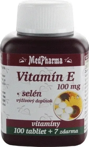MedPharma VITAMINA E 100 1×107 cps, supliment alimentar — preț și oferte