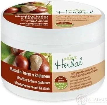 ALPA Cremă de masaj pe bază de plante cu castan 1×250 ml, cremă de masaj — preț și oferte