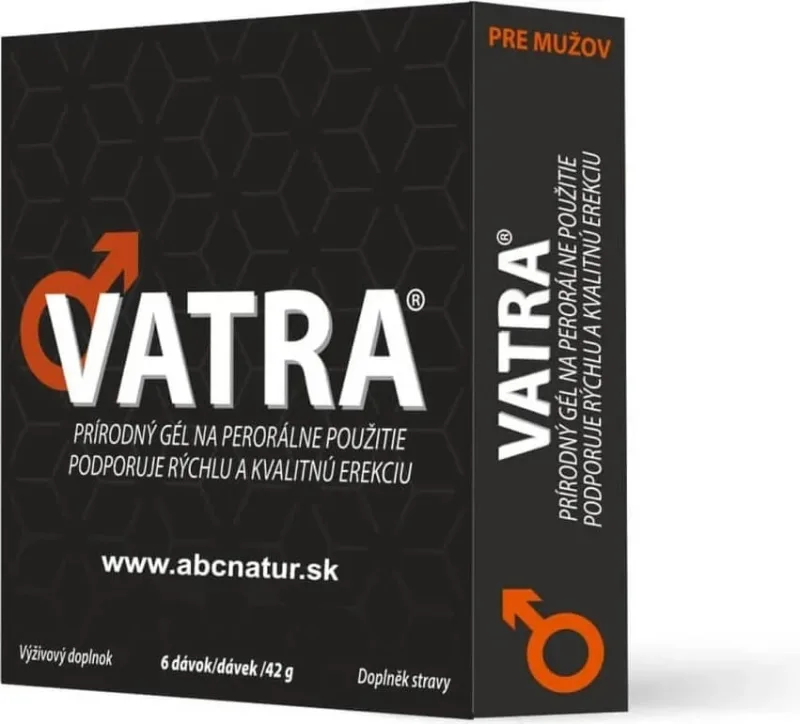 VATRA pentru bărbați gel pentru uz oral 6x7 g (42 g) — preț și oferte