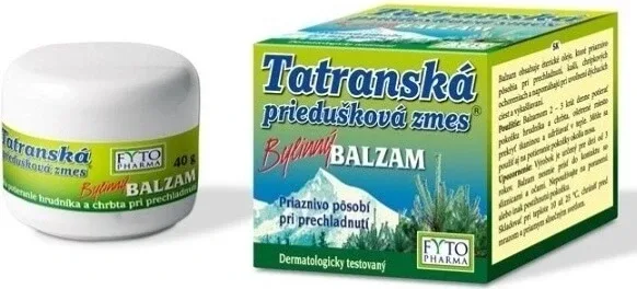 FYTO Tatra amestec bronșic pe bază de plante BALM 1×40 g, pentru răceli — preț și oferte