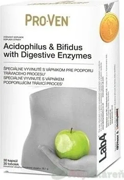 Pro-Ven Acidophilus & Bifidus 1×30 cps, supliment alimentar