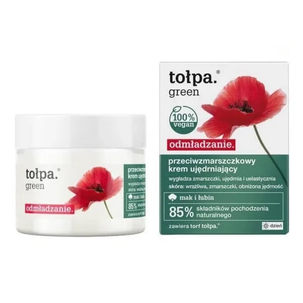 Tolpa Green, întinerire, cremă antirid de întărire, zi, 50 ml — preț și oferte
