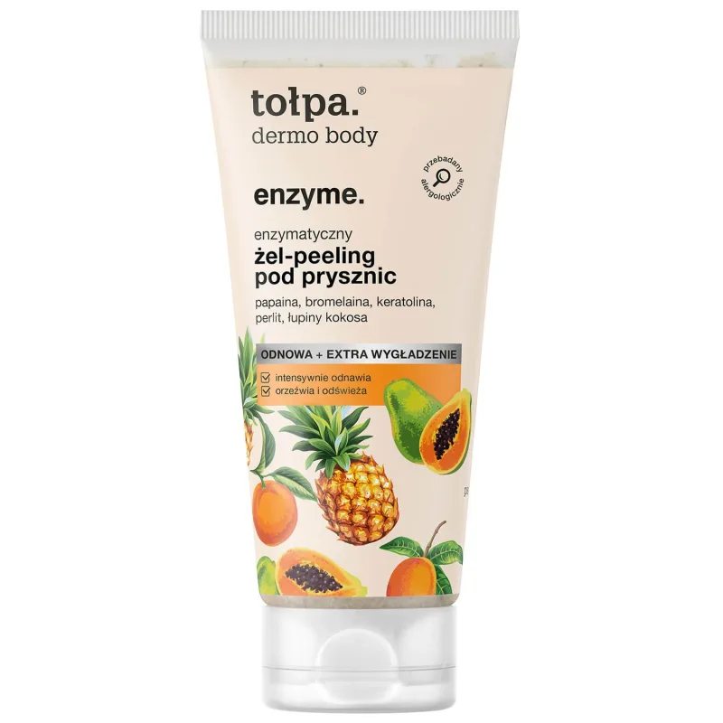 Tolpa Dermo Body Enzyme, Gel de duș enzimatic-peeling, 200 ml — preț și oferte