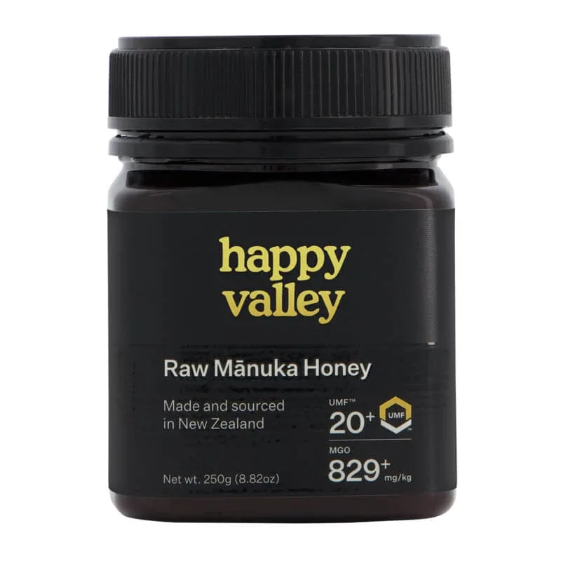 Happy Valley, miere de Manuka UMF 20+, 250 g — preț și oferte