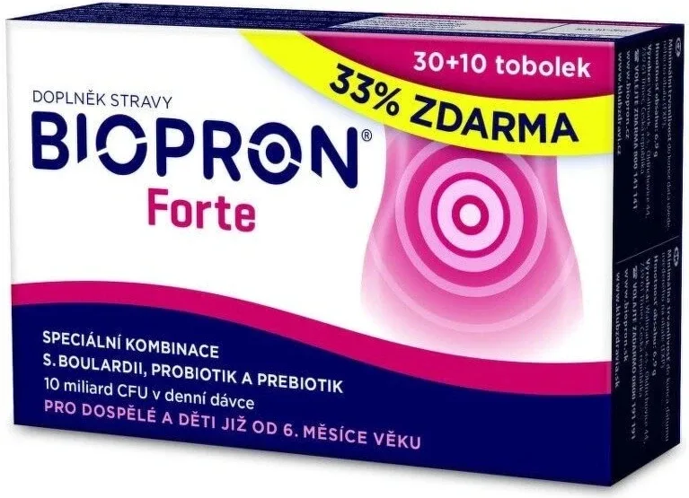 BIOPRON Forte 1×40 cps, supliment alimentar — preț și oferte