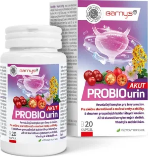 Barny's® PROBIOurin AKUT 1×20 cps, o soluție revoluționară pentru iritația acută a tractului urinar inferior și a rinichilor
