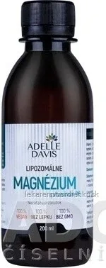 Adelle Davis magneziu lipozomal cu vitamina B6 1×200 ml, magneziu