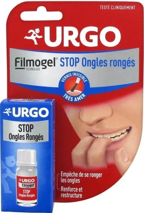 URGO FILMOGEL STOP NAIL BITING 1×9 ml, lac de unghii amar împotriva mușcării unghiilor — preț și oferte