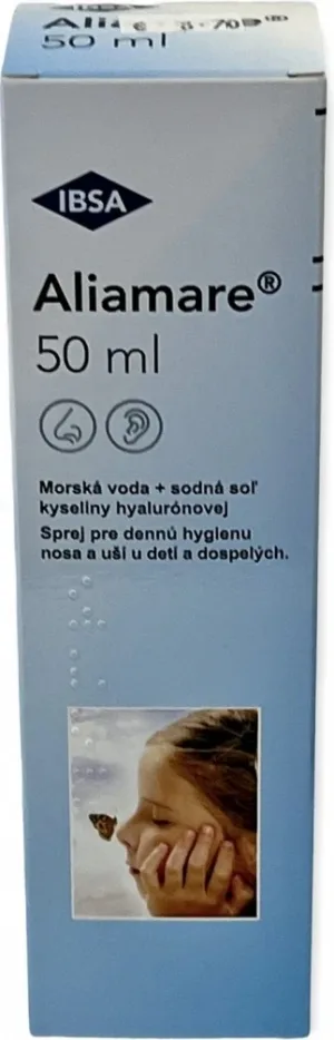 ALIAMARE 1×50 ml, soluție aerosol izotonică
