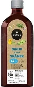 LEROS SIRUP CALM SLEEP 1×250 ml, sirop pentru somn liniștitor și netulburat — preț și oferte