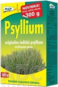 asp Psyllium 1×300 g, fibre naturale solubile — preț și oferte