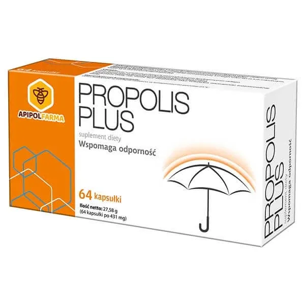 Propolis Plus, 64 capsule — preț și oferte