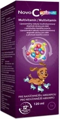 Novo C Multivitamin Kids în formă lipozomală 1×120 ml, vitamina C lipozomală — preț și oferte