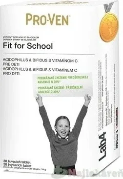 Pro-Ven Fit for School 1×30 buc, comprimate masticabile