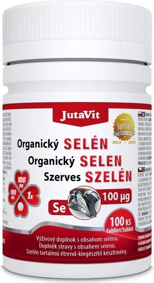 JutaVit Seleniu organic 100 µg tbl 1x100 buc — preț și oferte